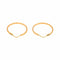 Boucles d'oreilles Boucles d'oreilles Créoles  Or rose 58 Facettes 5004157CN