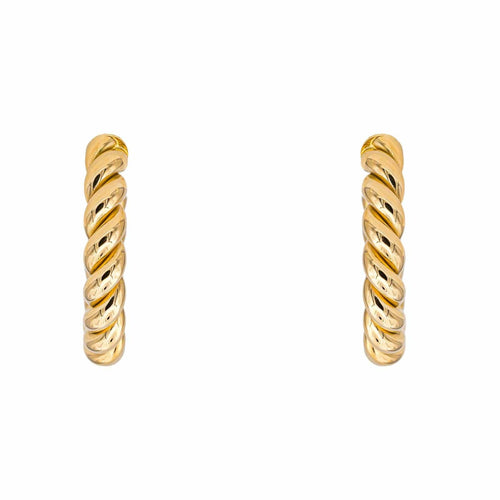 Boucles d'oreilles Boucles d'oreilles Créoles  Or jaune 58 Facettes 5015588CN