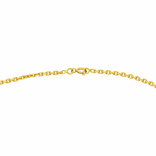 Collier Collier  Maille forçat Or jaune 58 Facettes 5226044CN