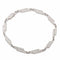 Bracelet Dinh Van Seventies - Bracelet en or blanc avec diamants 58 Facettes 577646GD