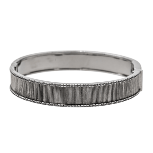 Bracelet Eternamé Lunaria - Bracelet en or noir 18 carats et spinelles 58 Facettes 577666GD