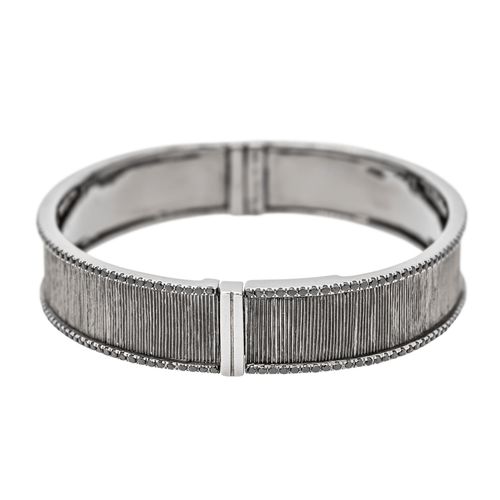 Bracelet Eternamé Lunaria - Bracelet en or noir 18 carats et spinelles 58 Facettes 577666GD