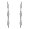 Boucles d'oreilles Dinh Van Seventies - Boucles d’oreilles en or blanc 18 carats et diamants 58 Facettes 577676GD