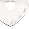 Pendentif Poiray - Pendentif cœur en or blanc 18 carats 58 Facettes 577832CN