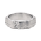 Bague 65 Bague alliance en platine sertie de diamants 58 Facettes 578038CD