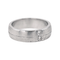 Bague 65 Bague alliance en platine sertie de diamants 58 Facettes 578038CD