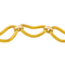 Bracelet Bracelet vintage en or jaune et or rose 18 carats avec diamants 58 Facettes 578078CD