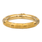 Bracelet Bracelet jonc style bambou en or jaune 18 carats 58 Facettes 578090CD