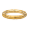 Bracelet Bracelet jonc style bambou en or jaune 18 carats 58 Facettes 578090CD
