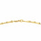 Collier Collier maille épi ras du cou en or jaune et blanc 18 carats 58 Facettes 578112CD