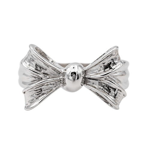 Bague 53 Bague nœud en or blanc 18 carats 58 Facettes 578153CD