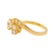 Bague 56 Bague en or jaune 18 carats sertie de diamants 58 Facettes 578214CD