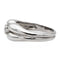 Bague 54 Bague solitaire en or blanc 18 carats avec diamant 0,32 ct 58 Facettes 578383CD