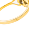 Bague 55 Bague en or jaune 18 carats avec saphir et diamants 58 Facettes 578410CD