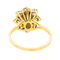 Bague 55 Bague en or jaune 18 carats avec saphir et diamants 58 Facettes 578410CD