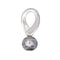 Pendentif Pendentif en or blanc 18 carats avec perle de Tahiti 58 Facettes 578617CD