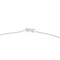 Collier Collier chaîne et pendentif en or blanc 18 carats avec diamant 58 Facettes 578624CD