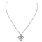 Collier Collier fleur - Pendentif en or noir 18 carats et diamants 58 Facettes 578701RV