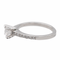Bague 52 Bague solitaire en or blanc 18 carats et diamants 58 Facettes 578746RV