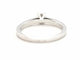 Bague 53 Bague solitaire en or blanc 18 carats avec diamant 0,20 ct 58 Facettes 578751RV