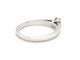Bague 53 Bague solitaire en or blanc 18 carats avec diamant 0,20 ct 58 Facettes 578751RV
