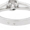 Bague 54 Bague solitaire en or blanc 18 carats avec diamants 0,68 ct 58 Facettes 578756RV