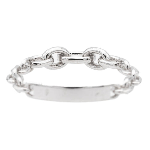 Bague 54 Bague en or blanc 18 carats pavée de diamants taille brillant 58 Facettes 578805RV