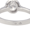 Bague 54 Bague solitaire en or blanc avec diamants 1,11 ct 58 Facettes 578821RV