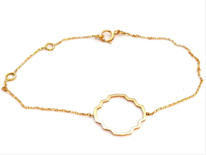 Bracelet Bracelet Transparence en or rose 18 carats 58 Facettes 578893RV