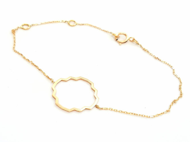 Bracelet Bracelet Transparence en or rose 18 carats 58 Facettes 578893RV