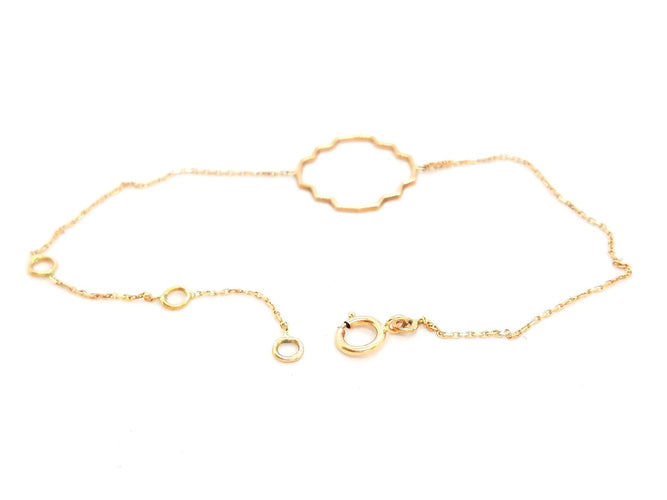 Bracelet Bracelet Transparence en or rose 18 carats 58 Facettes 578893RV