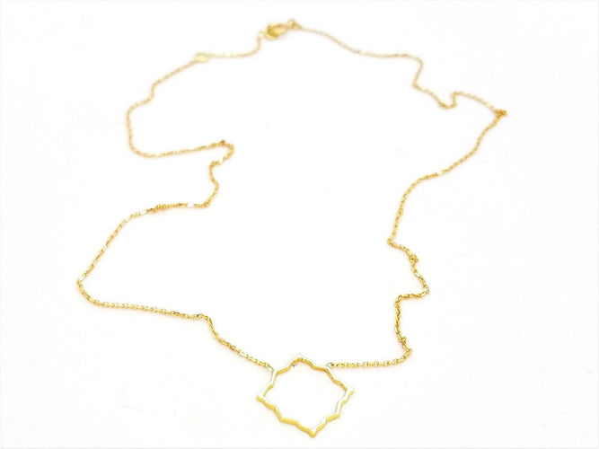 Collier Collier Transparence en or jaune 18 carats 58 Facettes 578906RV