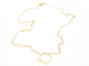 Collier Collier Transparence en or jaune 18 carats 58 Facettes 578906RV