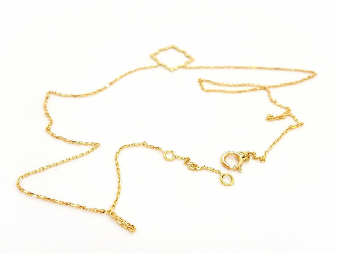 Collier Collier Transparence en or jaune 18 carats 58 Facettes 578906RV