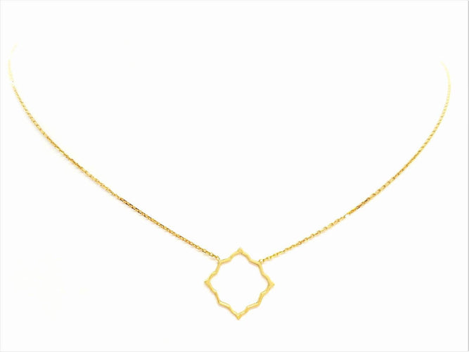 Collier Collier Transparence en or jaune 18 carats 58 Facettes 578906RV