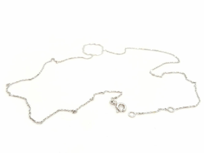 Collier Transparence - Collier en or blanc 18 carats 58 Facettes 578908RV