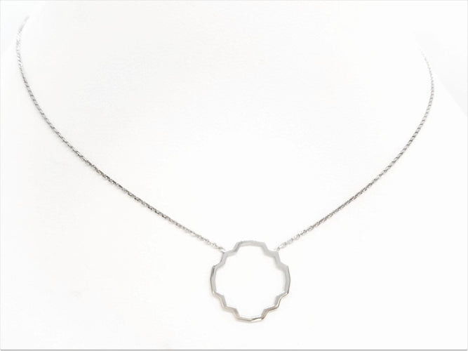 Collier Transparence - Collier en or blanc 18 carats 58 Facettes 578908RV