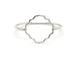 Bague 54 Transparence - Bague en or blanc 18 carats 58 Facettes 578911RV