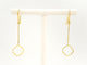 Boucles d'oreilles Transparence - Boucles d'oreilles pendantes en or jaune 18 carats 58 Facettes 578917RV