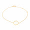 Bracelet Bracelet Transparence en or jaune 18 carats 58 Facettes 578923RV
