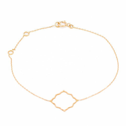 Bracelet Bracelet Transparence en or rose 18 carats 58 Facettes 578924RV