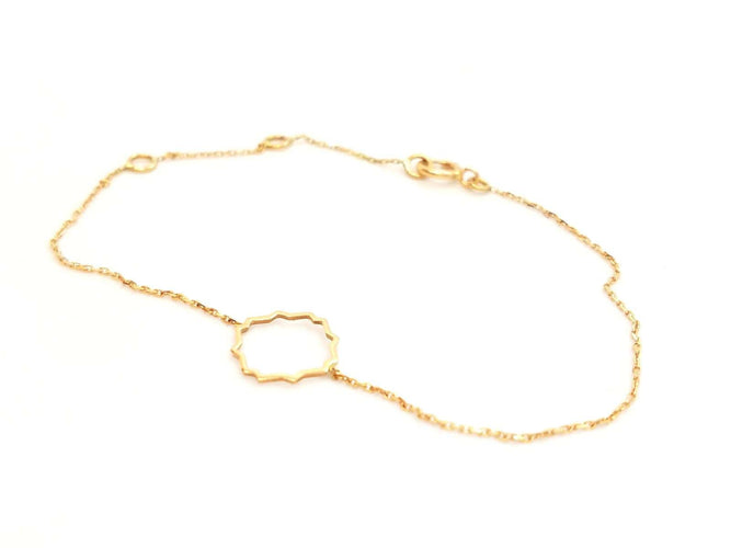 Bracelet Bracelet Transparence - Bracelet en or rose 18 carats 58 Facettes 578930RV