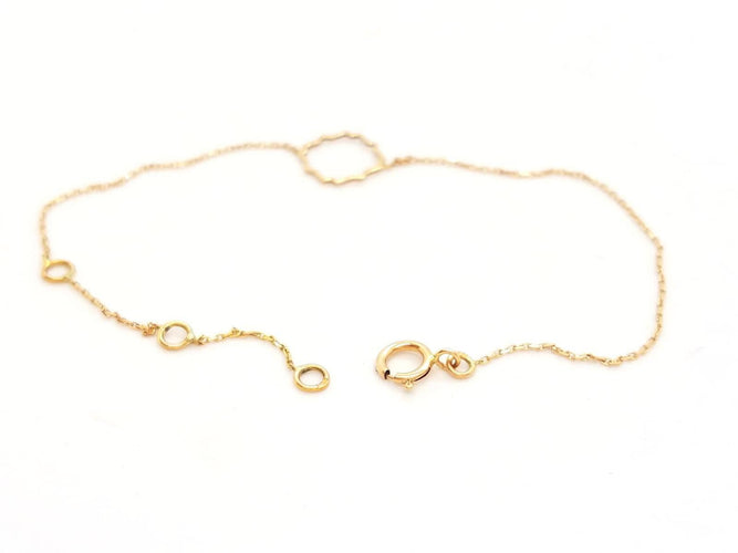 Bracelet Bracelet Transparence - Bracelet en or rose 18 carats 58 Facettes 578930RV