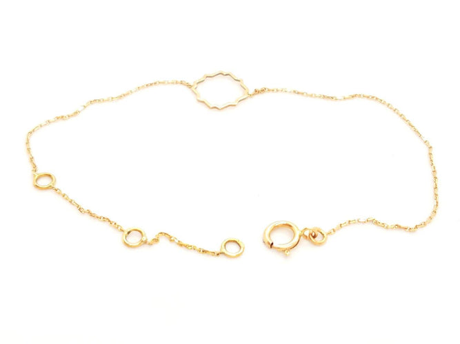 Bracelet Bracelet Transparence - Bracelet en or rose 18 carats 58 Facettes 578930RV