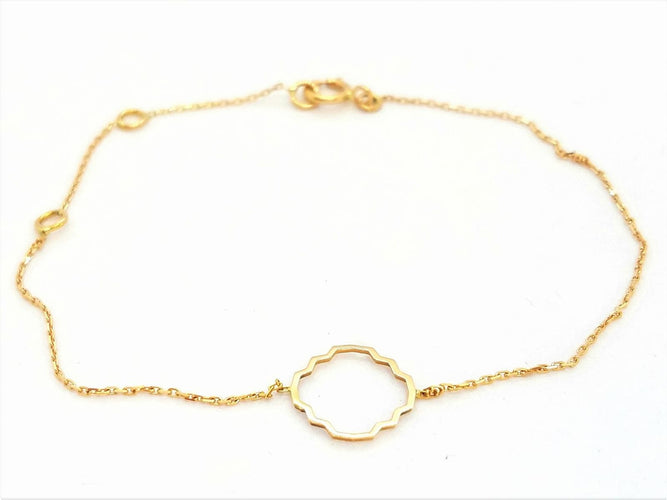 Bracelet Transparence - Bracelet en or rose 18 carats 58 Facettes 578933RV