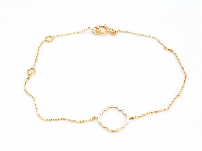 Bracelet Transparence - Bracelet en or rose 18 carats 58 Facettes 578933RV