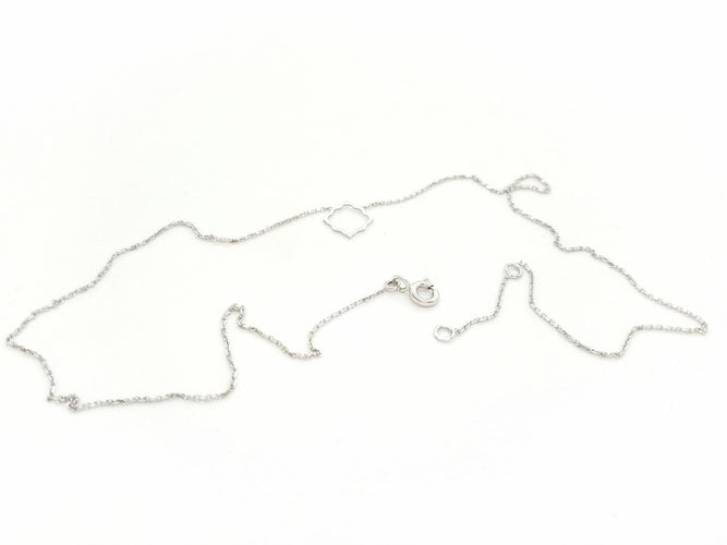 Collier Transparence - Collier en or blanc 18 carats 58 Facettes 578935RV