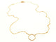 Collier Collier Transparence - Collier motif graphique en or rose 18 carats 58 Facettes 578938RV