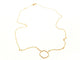 Collier Collier Transparence - Collier motif graphique en or rose 18 carats 58 Facettes 578938RV