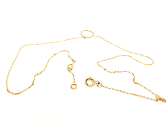 Collier Collier Transparence - Collier motif graphique en or rose 18 carats 58 Facettes 578938RV